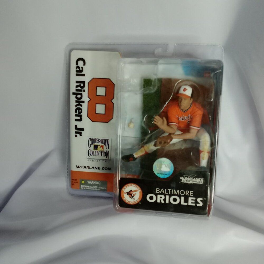 ⭐ Vintage Cal Ripken Jr Baltimore Orioles MLB Figure Toy McFarlane NIP - Picture 4 of 4